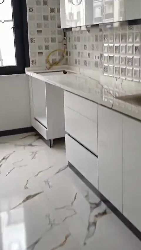 Mutfak temizliği sonrası gerçek çalışma görüntüsü